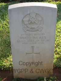 Dar Es Salaam War Cemetery - Simon Nkata, 